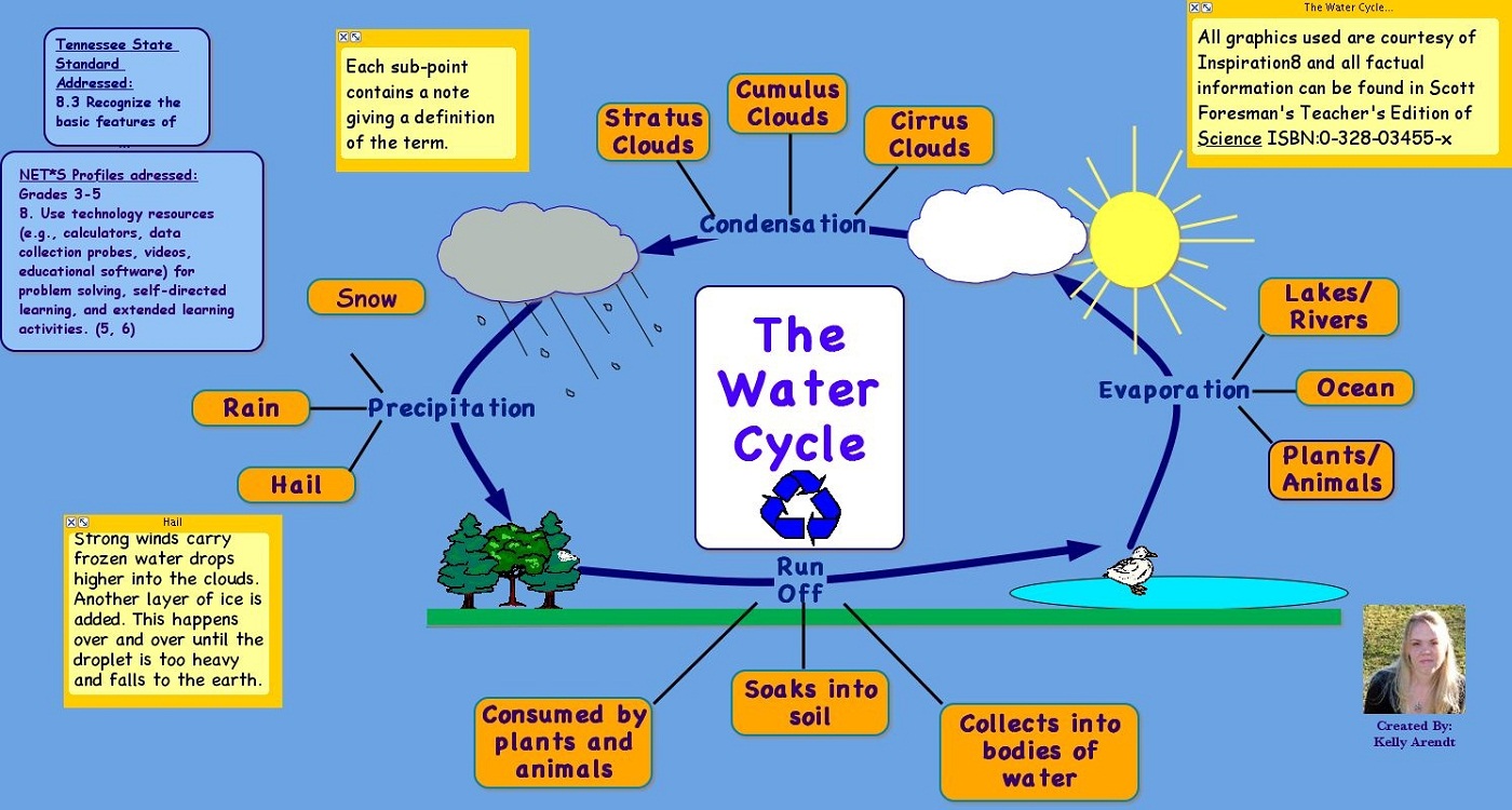 Diagram Of Water Cycle