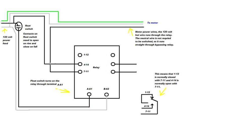 relay diagram 8 pin