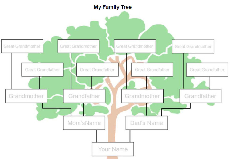 tree diagrams family