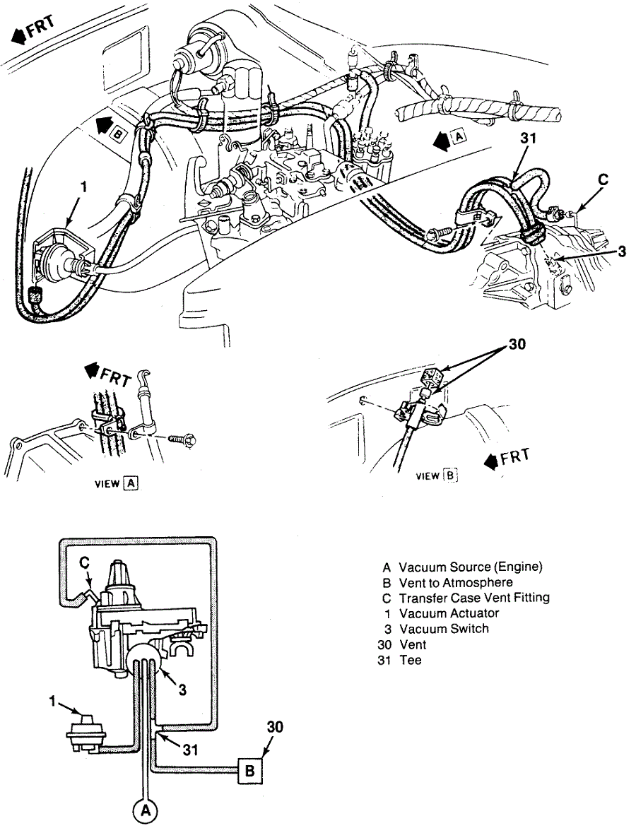 Chevy S10 Vacuum Diagrams